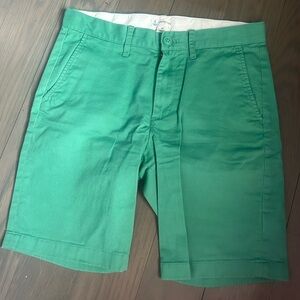 Crewcuts Vibrant Green Flat Front Shorts size 14